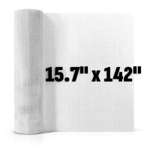 NUITPY 304 Stainless Steel Mesh Roll 15.7 x 142 inches 0.3mm Wire-0