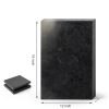 Polyurethane Foam Sheet 16x12x1.5in Black YIENFBEV Commercial Pack of-1