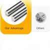 Lyrlidr 304 Stainless Steel Round Rod 1/4" x 12" 12pcs Industrial-2