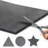 MYFAMIREA High Density Adhesive Foam Sheet 4x4 Inch Neoprene-4