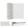 NUITPY 304 Stainless Steel Mesh Roll 15.7 x 142 inches 0.3mm Wire-1