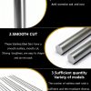 Lyrlidr 304 Stainless Steel Round Rod 1.5mm x 12in 12pcs-3