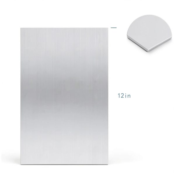 Daremove 430 Stainless Steel Sheet 6x12 Inch Mirror Finish Silver-1