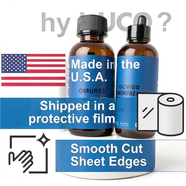 Duco Acrylic Sheet 12x12 Inch 1/4 Thick Clear UV‑Resistant Custom-3