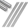 Lyrlidr 304 Stainless Steel Round Rod 2mm x 300mm 12pcs-0