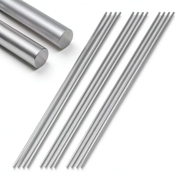 Lyrlidr 304 Stainless Steel Round Rod 2mm x 300mm 12pcs-0