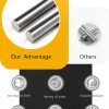 Lyrlidr 304 Stainless Steel Round Rod 1.5mm x 12in 12pcs-2