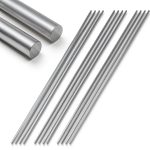 Lyrlidr 304 Stainless Steel Round Rod 1.5mm x 12in 12pcs-0