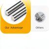 Lyrlidr 304 Stainless Steel Round Rod 2mm x 300mm 12pcs-2