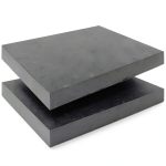 Polyurethane Foam Sheet 16x12x2in Black YIENFBEV Commercial Pack of 2-0