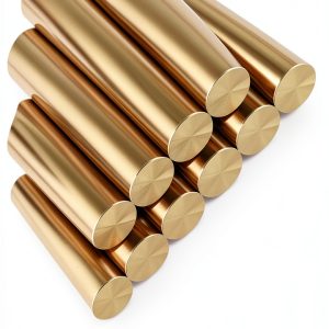 LRVOJUY Brass Rod 1/8 x 12 in 10 Pack Smooth Gold Finish-0