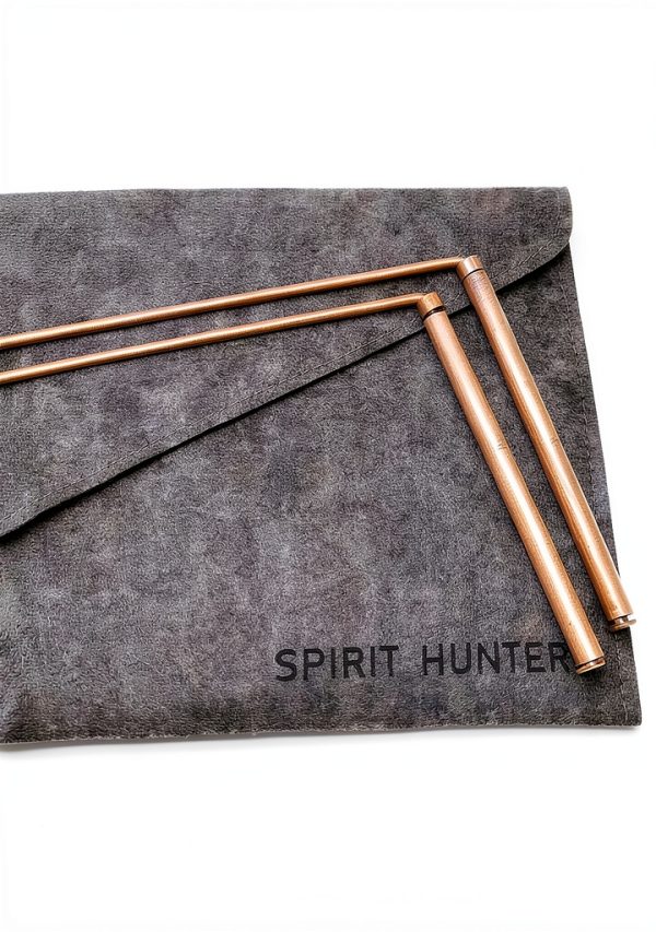 Spirit Hunter 99.9% Copper Dowsing Rod Set 2pcs with Gift Bag-2