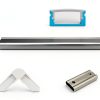 hunhun 10-Pack 6.6ft U-Shape LED Aluminum Channel System Milky Cover-5