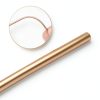 Therwen 100ft 24 Gauge Bare Copper Wire for Jewelry Making, Gardening-2