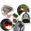 Valchoose 4PACK Stainless Steel Woven Wire Mesh Never Rust, Air Vent Mesh 11.8"X8.2"(300X 210mm), Hard and Heat Resisting Screen, 1mm Hole 20 Mesh Easy to Cut for Rodents Filters Window DIY Projects-2
